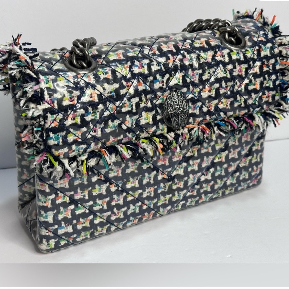 Kurt Geiger London Tweed Kensington Bag - Picture 17 of 17